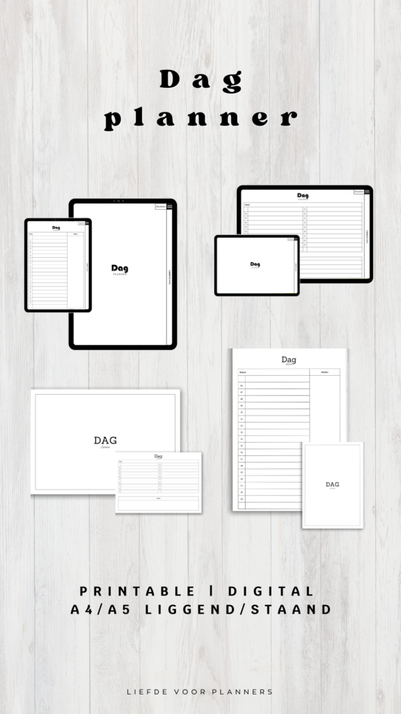 Gratis Dag Planner
